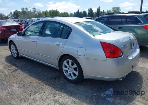 2007 Nissan Maxima 3.5 Sl из США, поврежденный, VIN 1N4BA41E77C862623